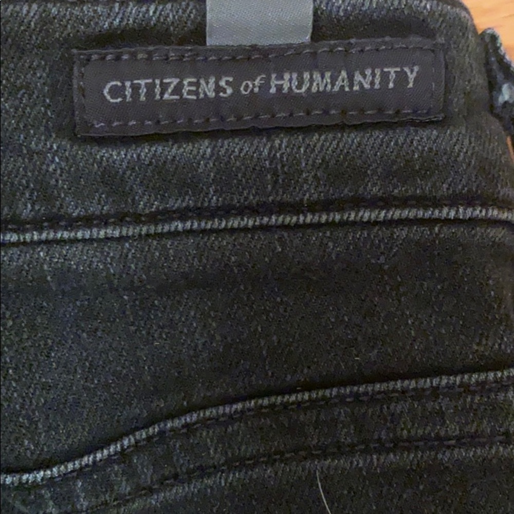 Citizens of humanity rocket crop high rise jeans
